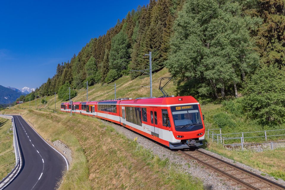MGB (Matterhorn Gotthard Bahn): ABDeh 4/8 2025 / CH-Niederwald