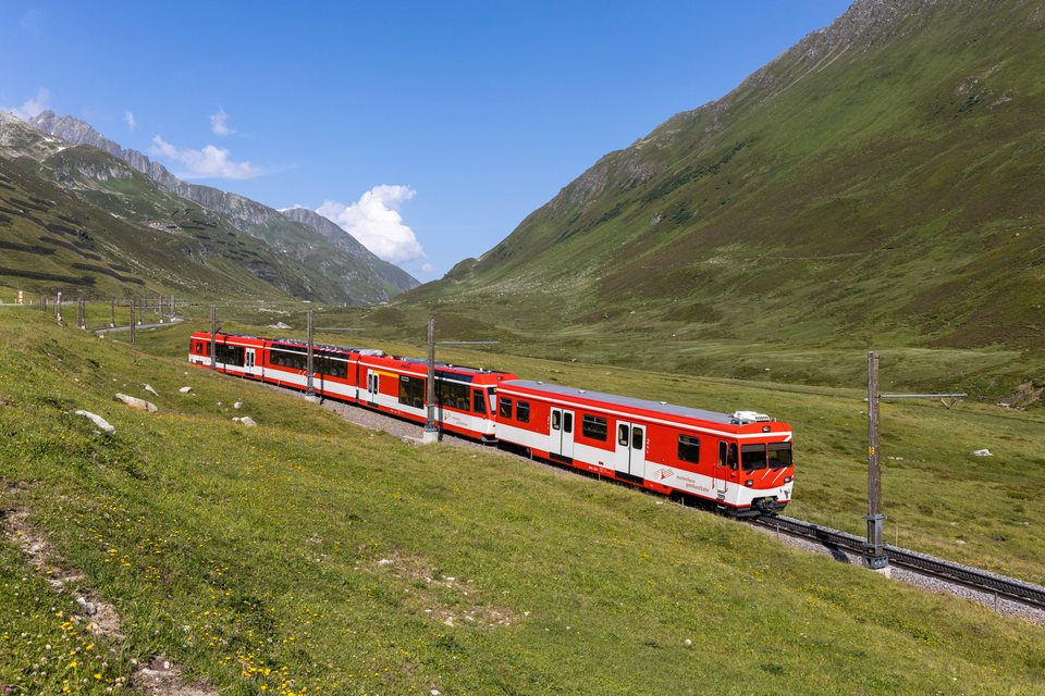ABDeh 4/8 (MGB (Matterhorn Gotthard Bahn)): MGB BDkt 2231 / Oberalppass (UR/CH)