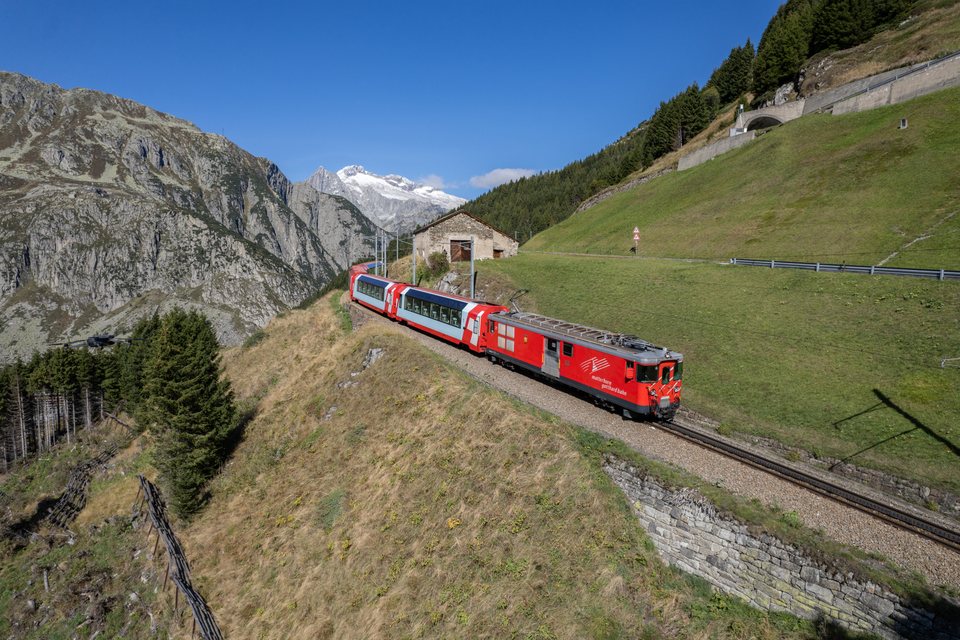 Deh 4/4 BVZ 21 (MGB (Matterhorn Gotthard Bahn)): MGB Deh 4/4 21 Typ BVZ (Nätschen, UR/CH)