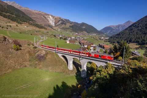 Deh 4/4 BVZ 21 (MGB (Matterhorn Gotthard Bahn)): MGB Deh 4/4 21 Typ BVZ (Oberalppass, UR/CH)