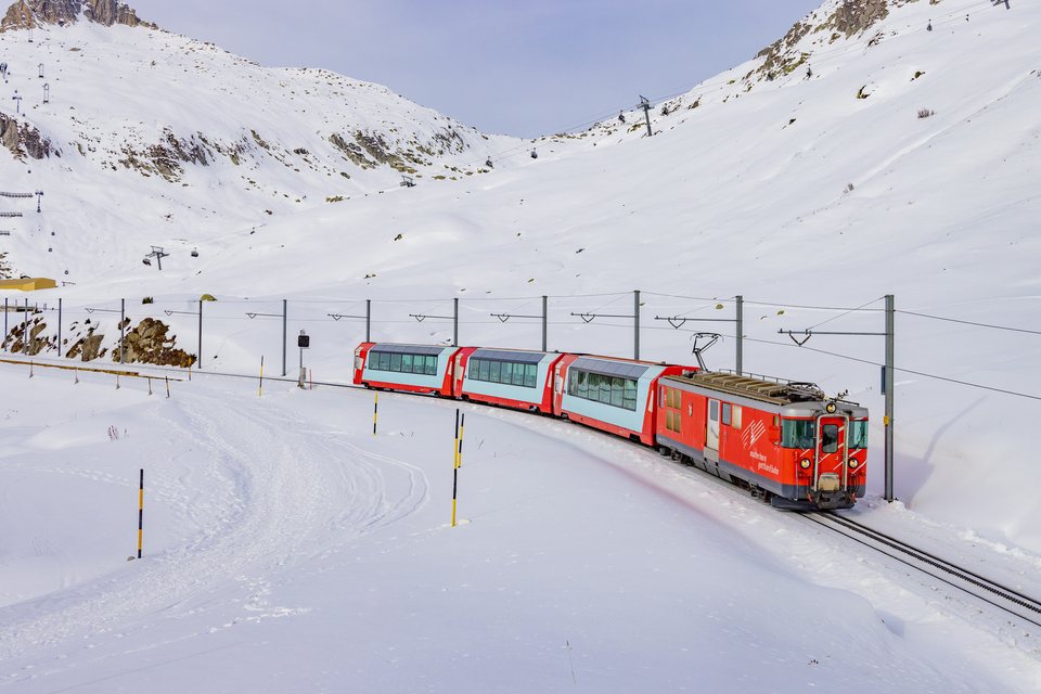Deh 4/4 BVZ 23 (MGB (Matterhorn Gotthard Bahn)): Deh 4/4 23 / CH-Oberalppass
