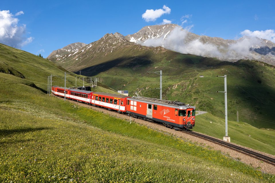 Deh 4/4 BVZ 23 (MGB (Matterhorn Gotthard Bahn)): MGB Deh 4/4 23 (Nätschen, UR/CH)
