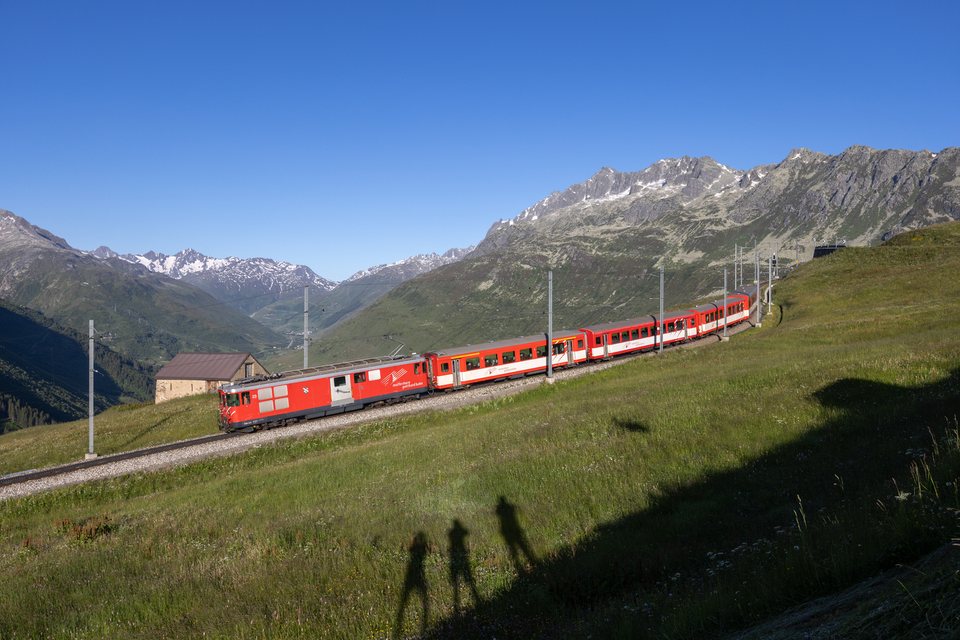 Deh 4/4 BVZ 23 (MGB (Matterhorn Gotthard Bahn)): MGB Deh 4/4 23 (Nätschen, UR/CH)