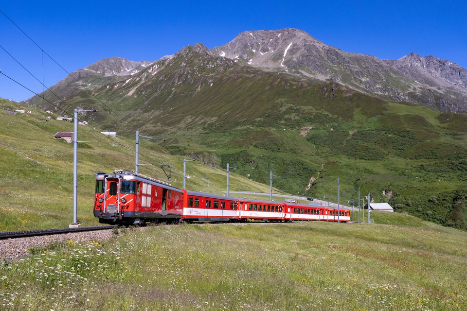 Deh 4/4 BVZ 23 (MGB (Matterhorn Gotthard Bahn)): MGB Deh 4/4 23 (Nätschen, UR/CH)