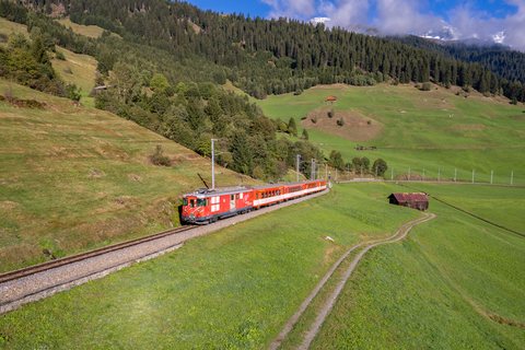 Deh 4/4 BVZ 23 (MGB (Matterhorn Gotthard Bahn)): MGB Deh 4/4 23 Typ BVZ (Segnas, GR/CH)