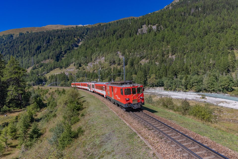 Deh 4/4 II 93 (MGB (Matterhorn Gotthard Bahn)): Deh 4/4 93 / CH-Oberwald