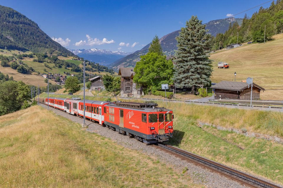 Deh 4/4 II 95 (MGB (Matterhorn Gotthard Bahn)): Deh 4/4 95 / CH-Grengiols