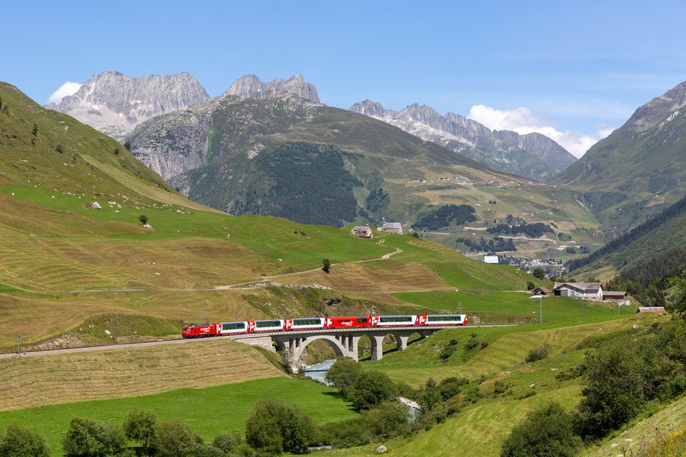 HGe 4/4 II 004 (MGB (Matterhorn Gotthard Bahn)): HGe 4/4 II - Hospental UR
