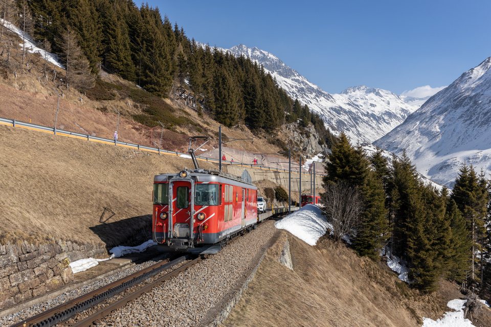 MGB (Matterhorn Gotthard Bahn): MGB Deh 4/4 BVZ 22 (Nätschen, UR(CH)