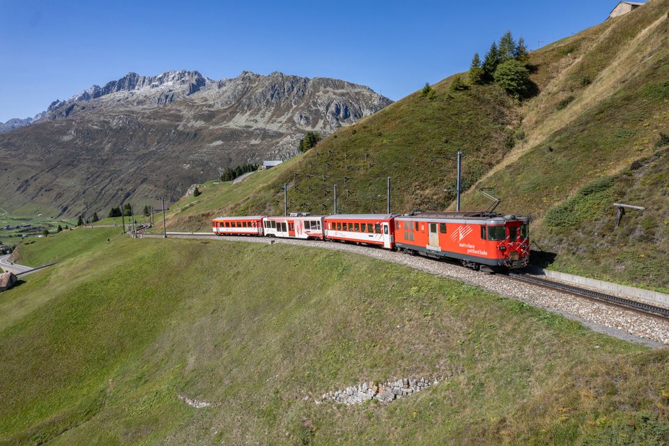 MGB (Matterhorn Gotthard Bahn): MGB Deh 4/4 I 52 (Nätschen, GR/CH)