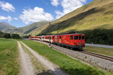 MGB (Matterhorn Gotthard Bahn): MGB Deh 4/4 II 92 (Zumdorf, UR/CH)