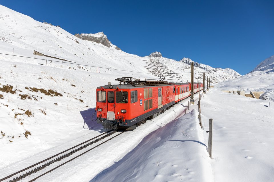 MGB (Matterhorn Gotthard Bahn): MGB Deh 4/4 II 94 (Nätschen, CH)