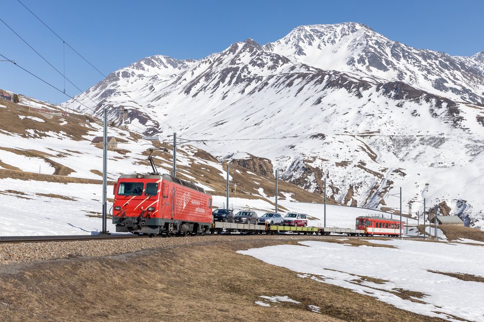 MGB (Matterhorn Gotthard Bahn): MGB HGe 4/4 II 1 (Nätschen, UR/CH)