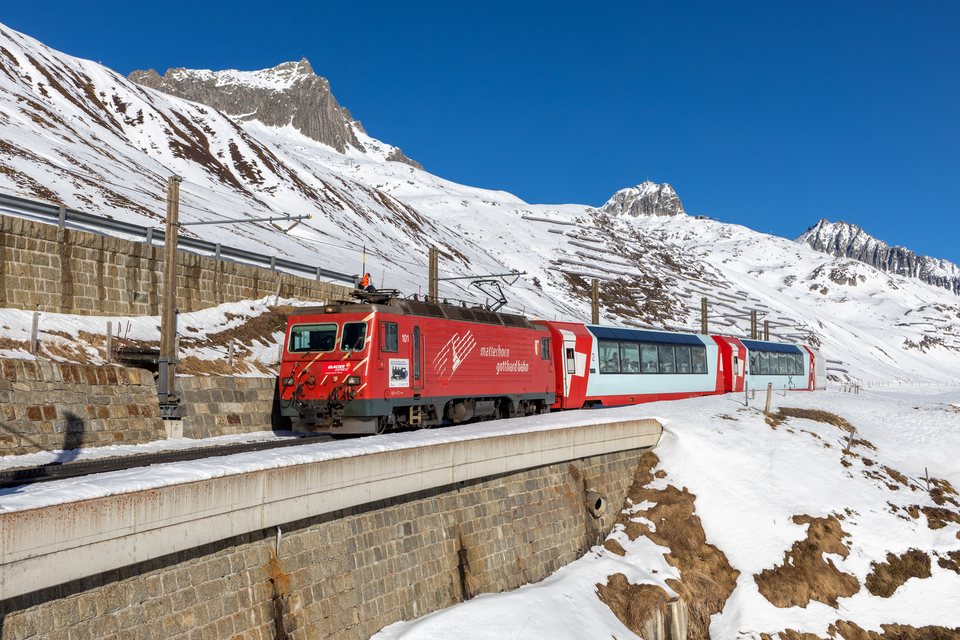 MGB (Matterhorn Gotthard Bahn): MGB HGe 4/4 II 101 (Oberalppass GR/CH)