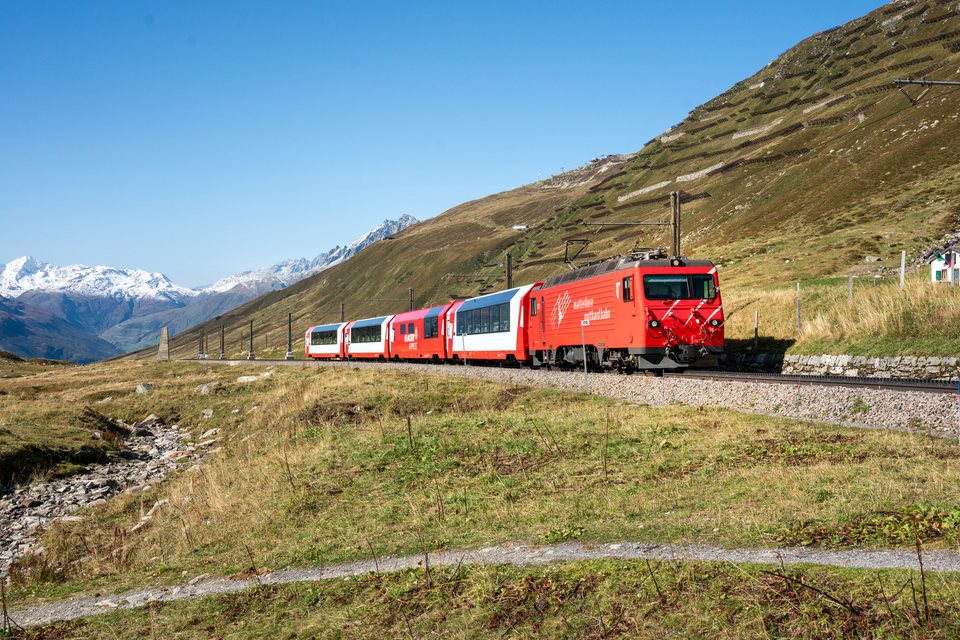 MGB (Matterhorn Gotthard Bahn): MGB HGe 4/4 II 101 (Oberalppass, UR/CH)