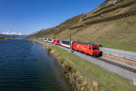 MGB (Matterhorn Gotthard Bahn): MGB HGe 4/4 II 101 (Oberalppass, UR/CH)