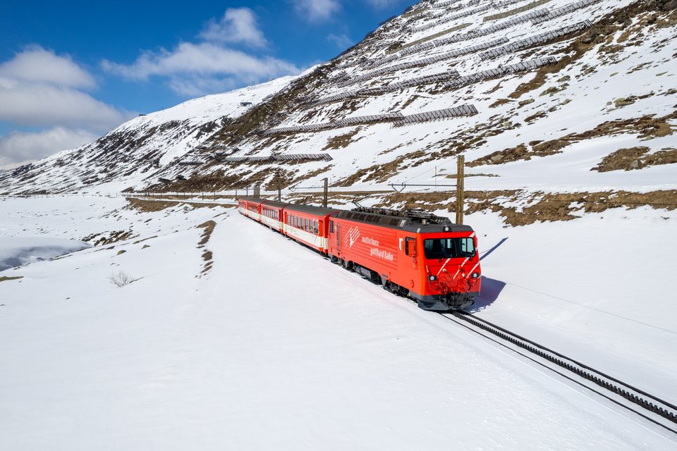MGB (Matterhorn Gotthard Bahn): MGB HGe 4/4 II 101 (Oberalppass, UR/CH)