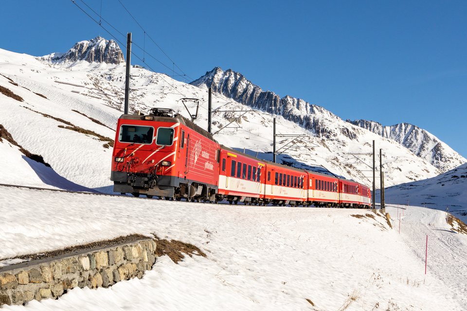 MGB (Matterhorn Gotthard Bahn): MGB HGe 4/4 II 103 (Oberalppass, UR/CH)