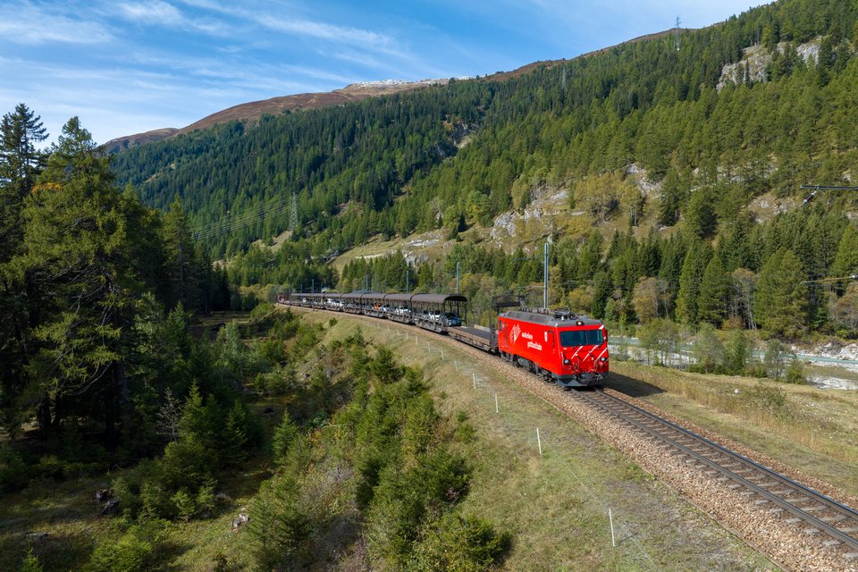 MGB (Matterhorn Gotthard Bahn): MGB HGe 4/4 II 103 - Oberwald VS/CH