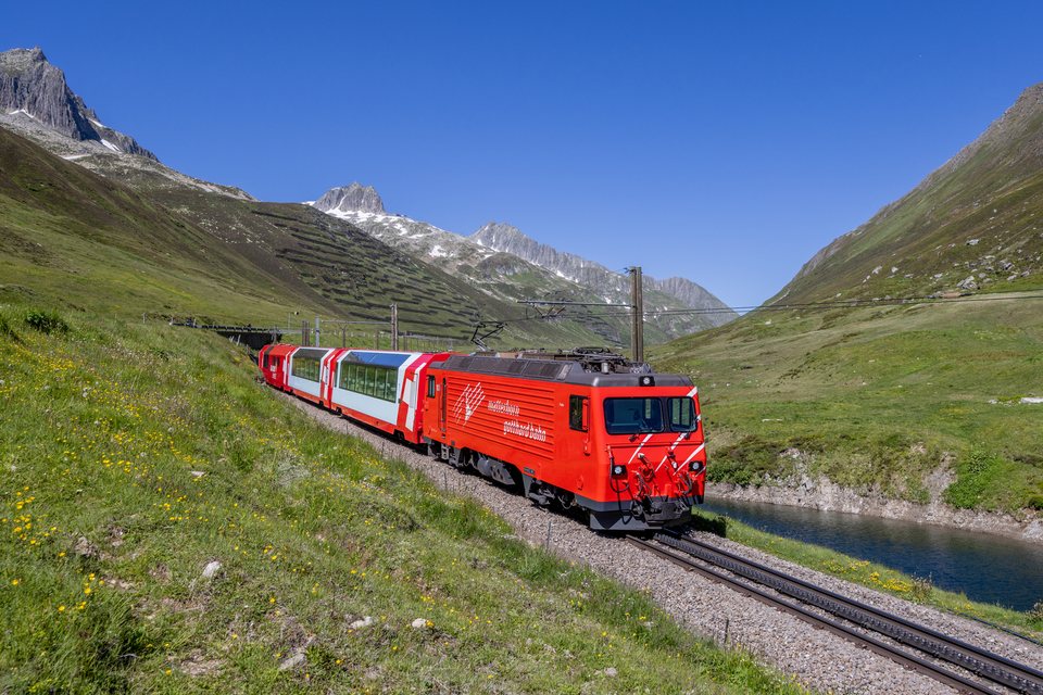 MGB (Matterhorn Gotthard Bahn): MGB HGe 4/4 II 104 (Oberalppass, UR/CH)