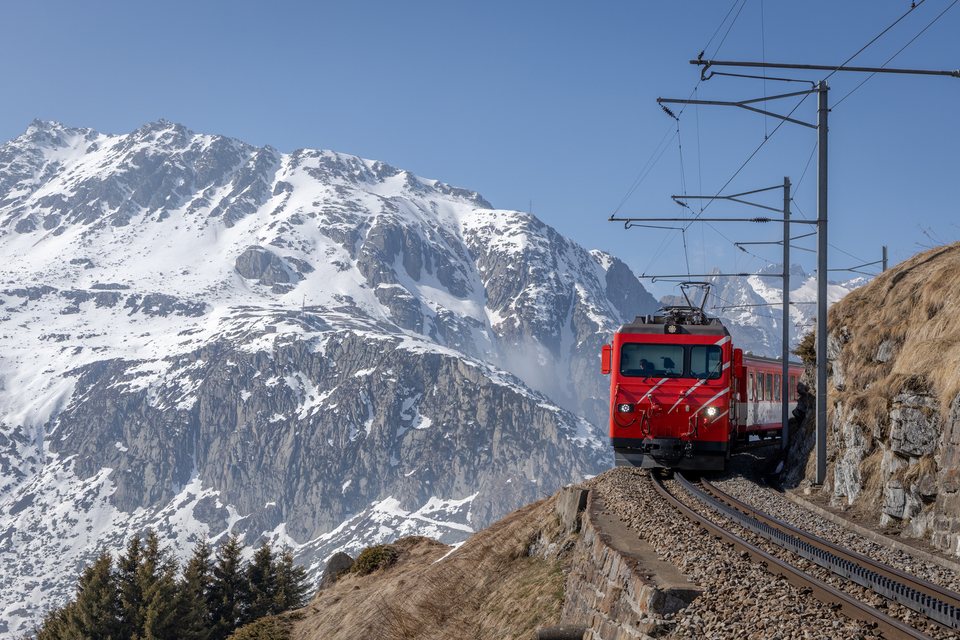 MGB (Matterhorn Gotthard Bahn): MGB HGe 4/4 II 105 (Nätschen, UR/CH)
