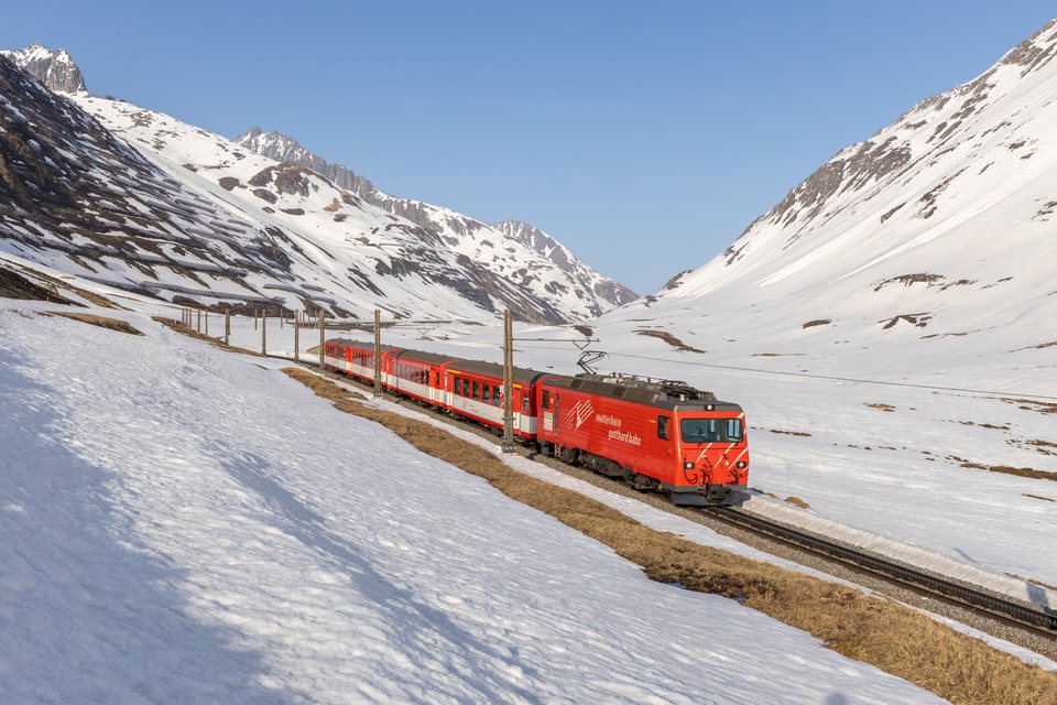 MGB (Matterhorn Gotthard Bahn): MGB HGe 4/4 II 108 (Oberalppass, UR/CH)