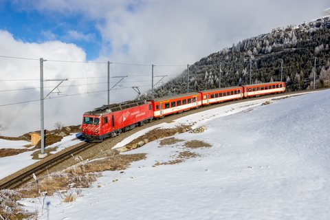 MGB (Matterhorn Gotthard Bahn): MGB HGe 4/4 II 3 (Nätschen, UR/CH)