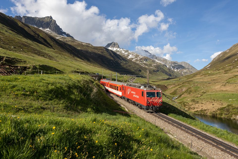MGB (Matterhorn Gotthard Bahn): MGB HGe 4/4 II 3 (Oberalppass, UR/CH)