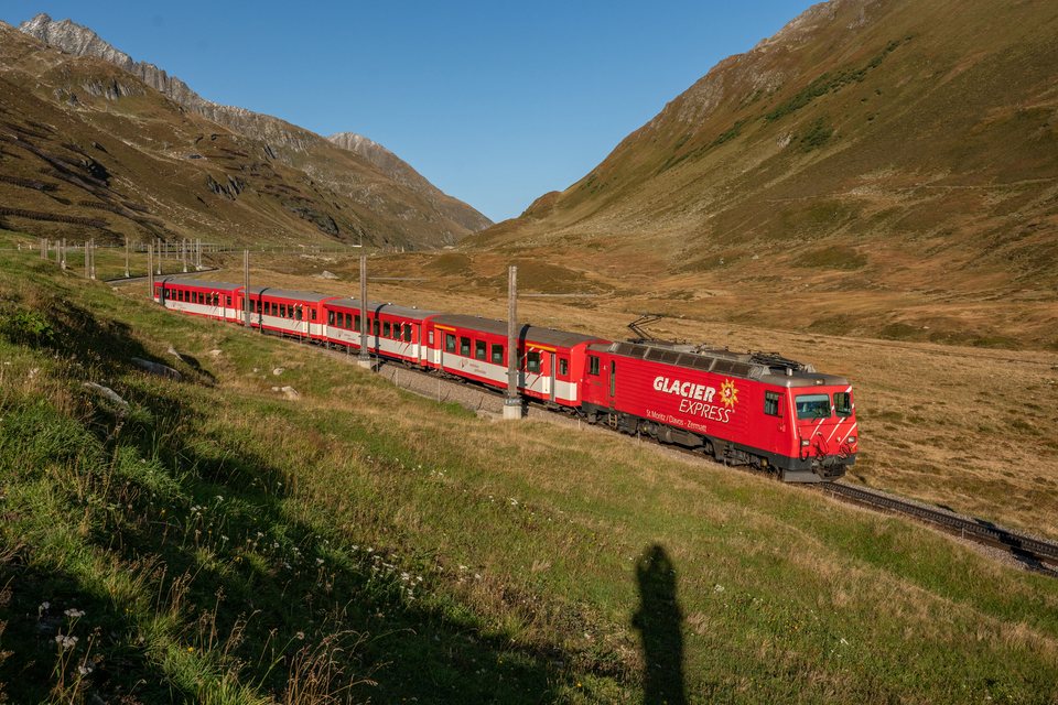 MGB (Matterhorn Gotthard Bahn): MGB HGe 4/4 II 4 (Oberalppass, UR/CH)