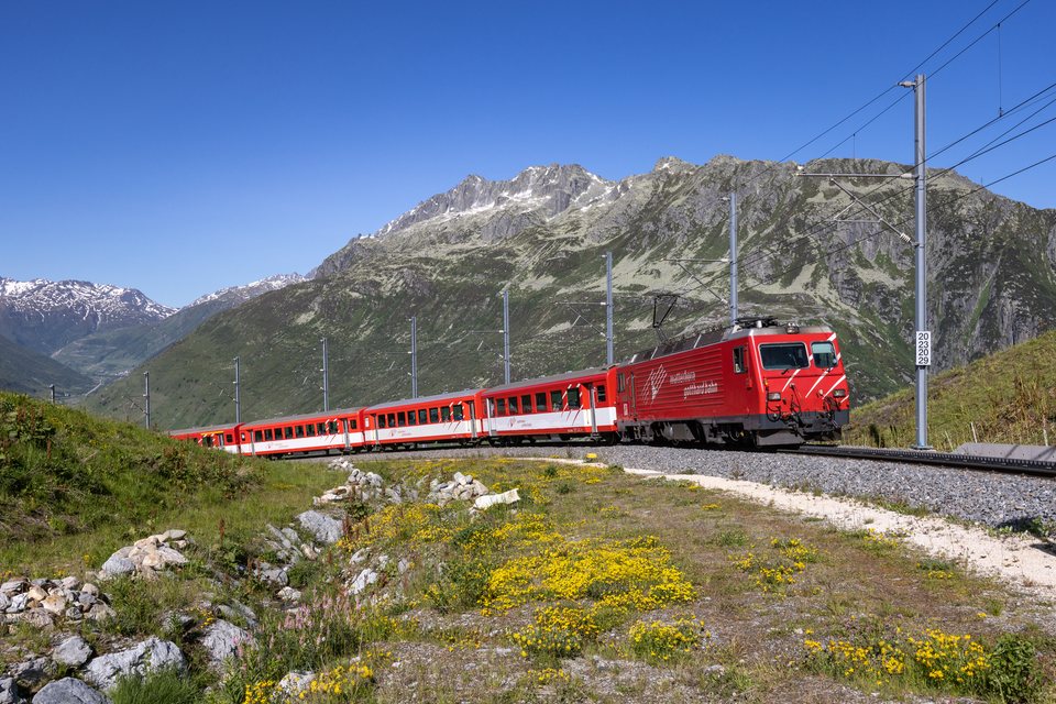 MGB (Matterhorn Gotthard Bahn): MGB HGe 4/4 II 5 (Nätschen, UR/CH)