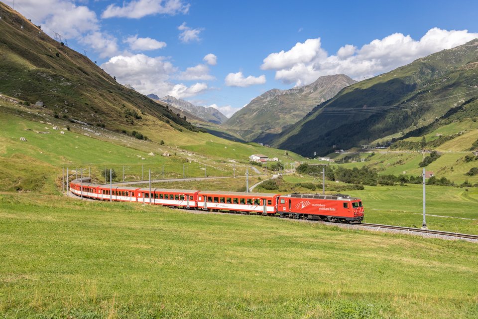 MGB (Matterhorn Gotthard Bahn): MGB HGe 4/4 II 5 (Zumdorf, UR/CH)