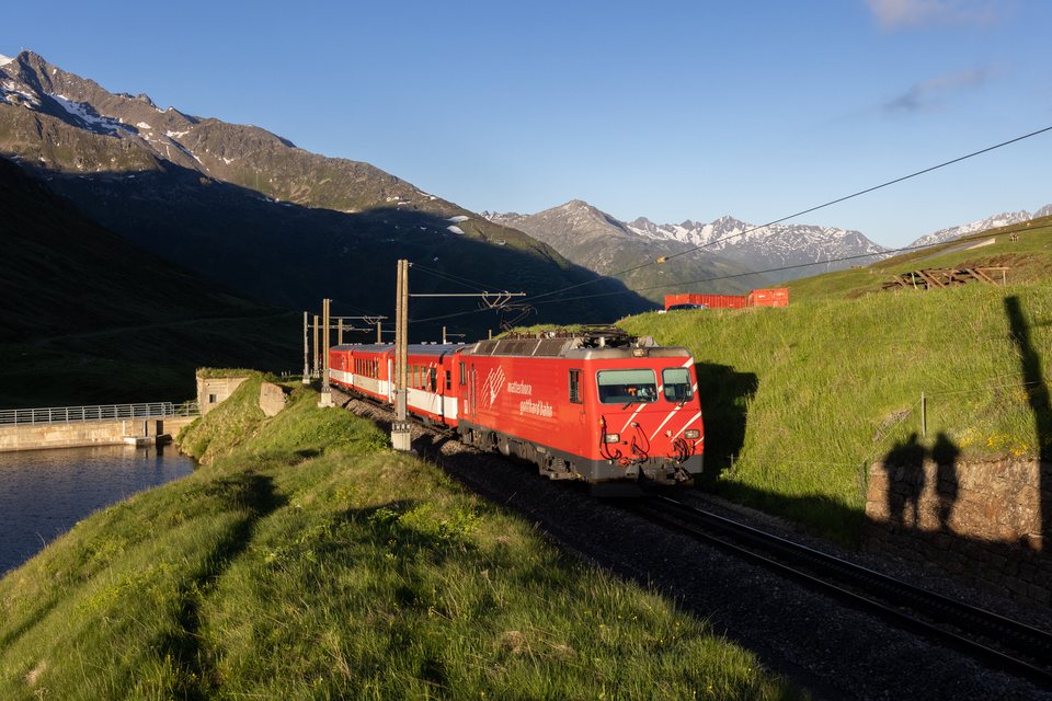 MGB (Matterhorn Gotthard Bahn): MGB HGe 4/4 II (Oberalppass, UR/CH)
