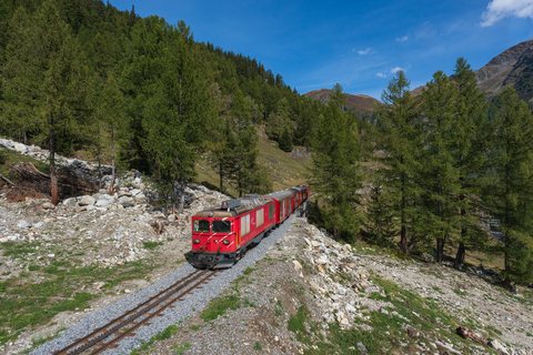 MGB (Matterhorn Gotthard Bahn): MGB HGm 4/4 62 - Oberwald VS/CH