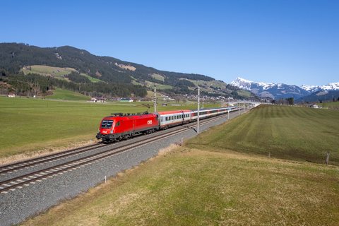ÖBB 1116 101 at Kirchberg in Tirol, Tirol, Austria