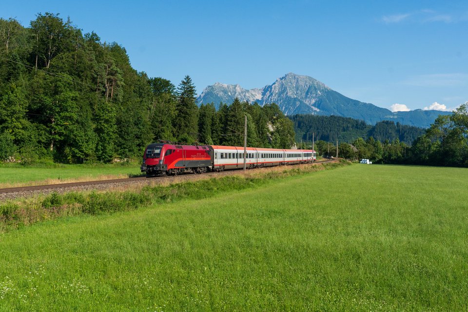 ÖBB 1116 245 at Windischgarsten. Oberösterreich, AT