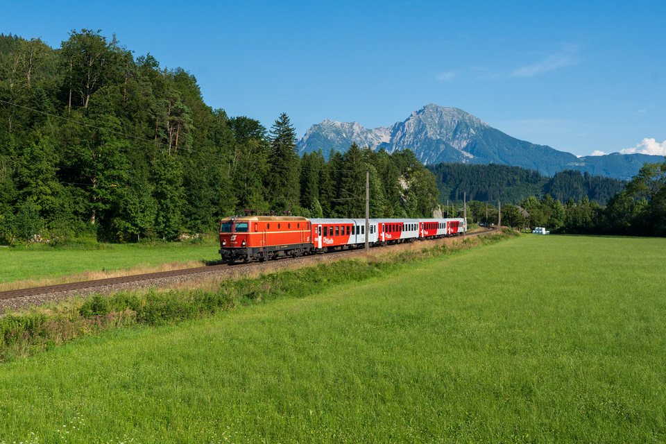 ÖBB 1144 040 at Windischgarsten. Oberösterreich, AT