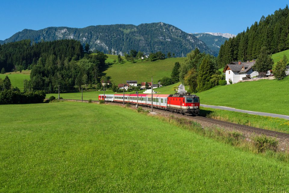 ÖBB 1144 123 at Windischgarsten, Oberösterreich, Austria