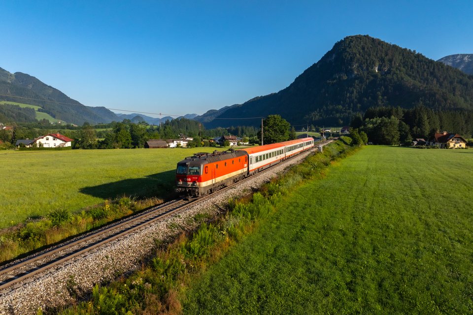 ÖBB 1144 268 at Windischgarsten. Oberösterreich, AT