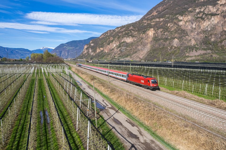 ÖBB 1216 007 at Ora / Auer Autonomous Province of Bolzano – South Tyrol Italy