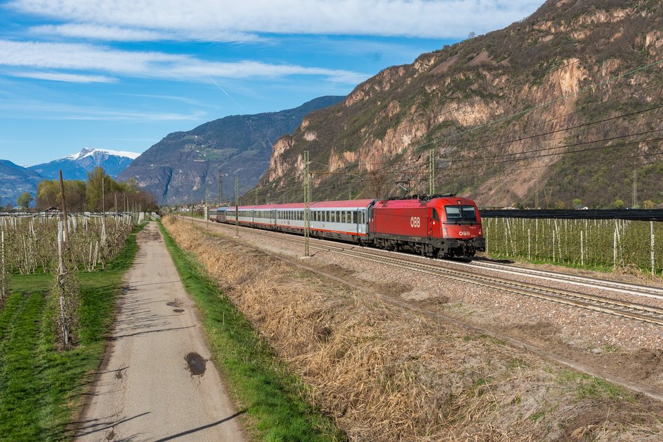 ÖBB 1216 007 at Ora / Auer Autonomous Province of Bolzano – South Tyrol Italy