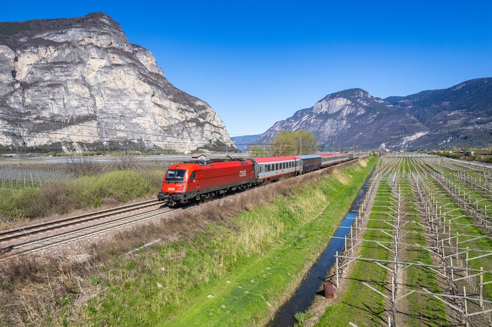 ÖBB 1216 008 at Salorno / Salurn, Autonomous Province of Bolzano – South Tyrol Italy