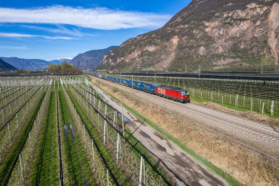 ÖBB 1293 036 at Ora / Auer Autonomous Province of Bolzano – South Tyrol Italy