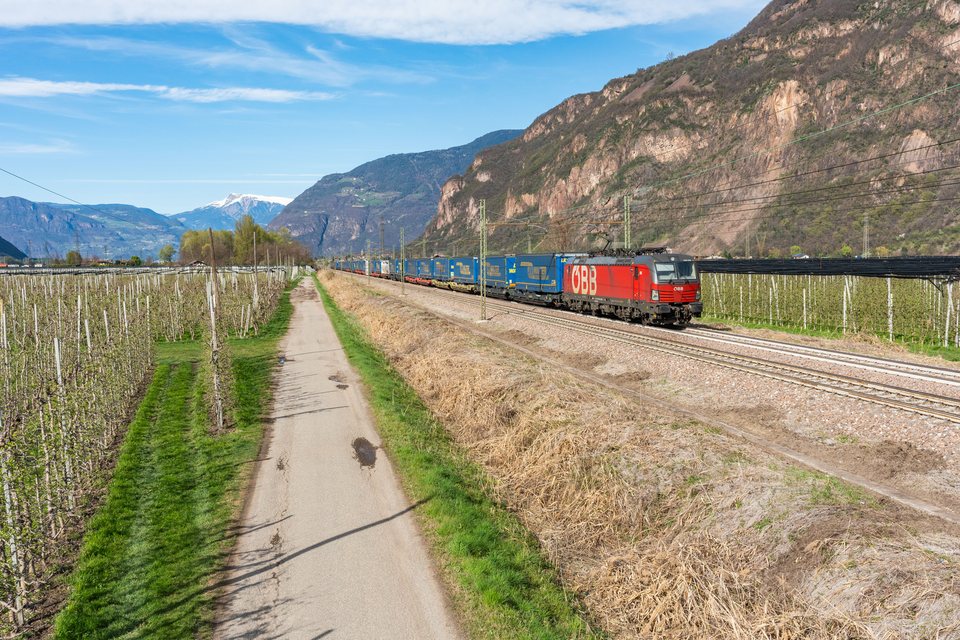 ÖBB 1293 036 at Ora / Auer Autonomous Province of Bolzano – South Tyrol Italy