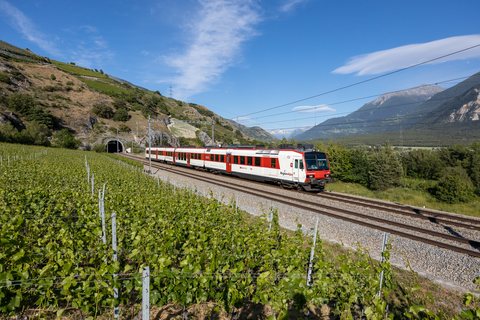 RegionAlps RBDe 560 (Salgesch, VS/CH)