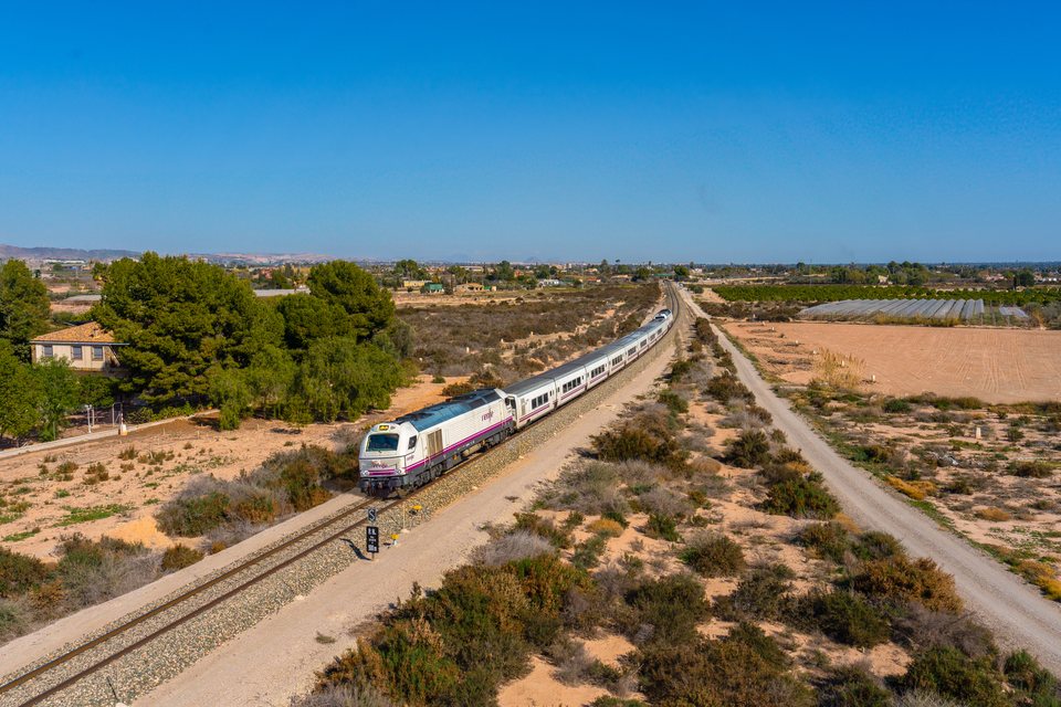 Renfe 334 at Catxap, Valencia, Spain