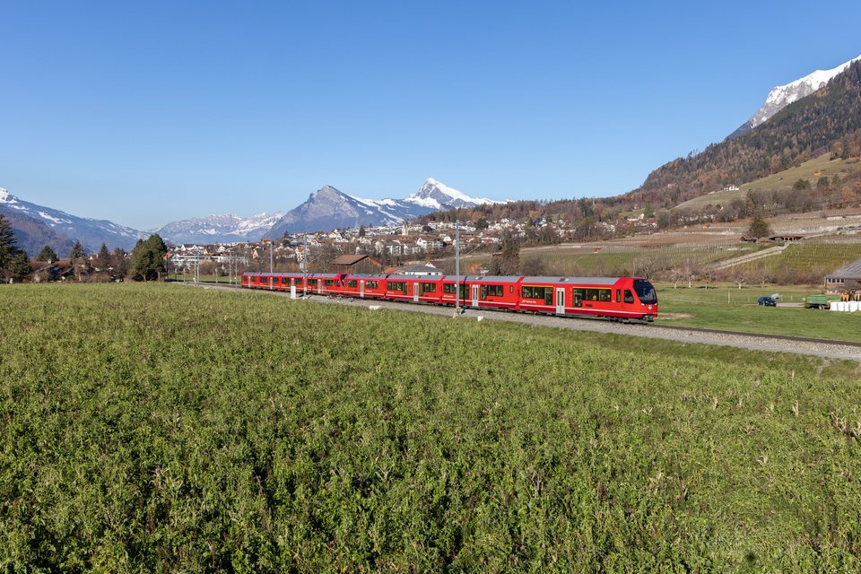 RhB ABe 4/16 3132 (Malans, GR/CH)