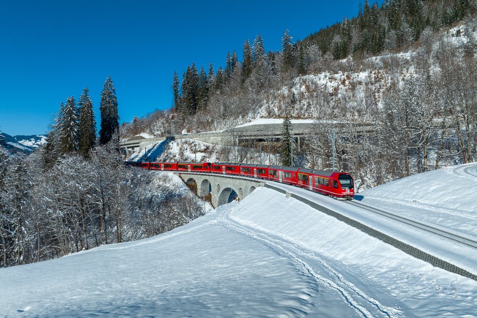 RhB ABe 4/16 3159 - Pagrüeg GR/CH