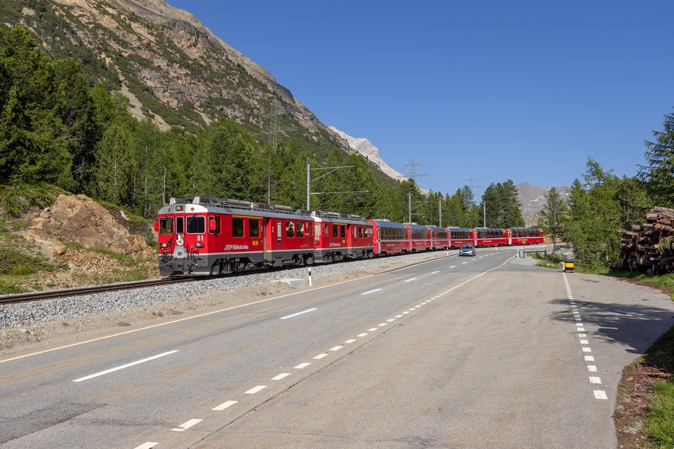 RhB ABe 4/4 II 51 (Berninapass, GR/CH)
