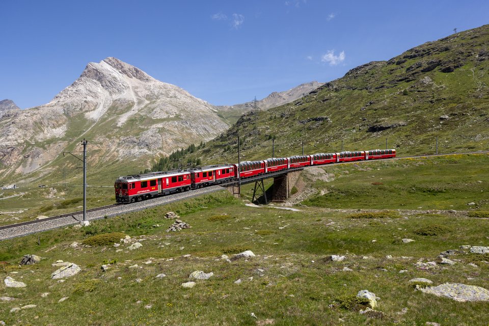 RhB ABe 4/4 III 51 (Berninapass, GR/CH)