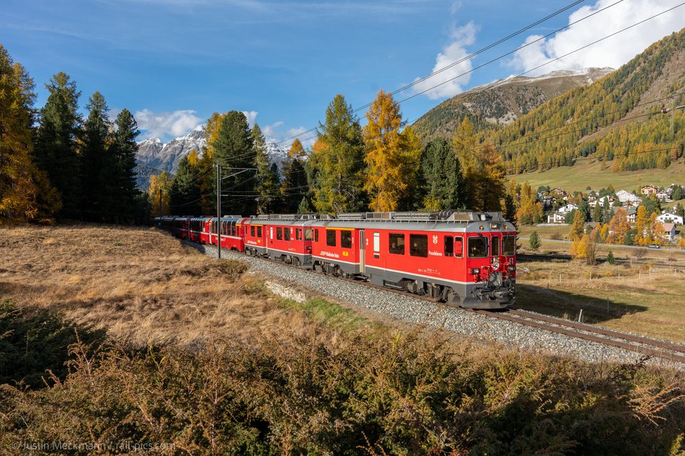 RhB ABe 4/4 III 51 (Pontresina, GR/CH)
